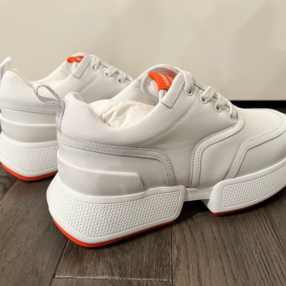 Hermes NEW GIGA Sneakers Women's size 39 - Picture 11 of 15